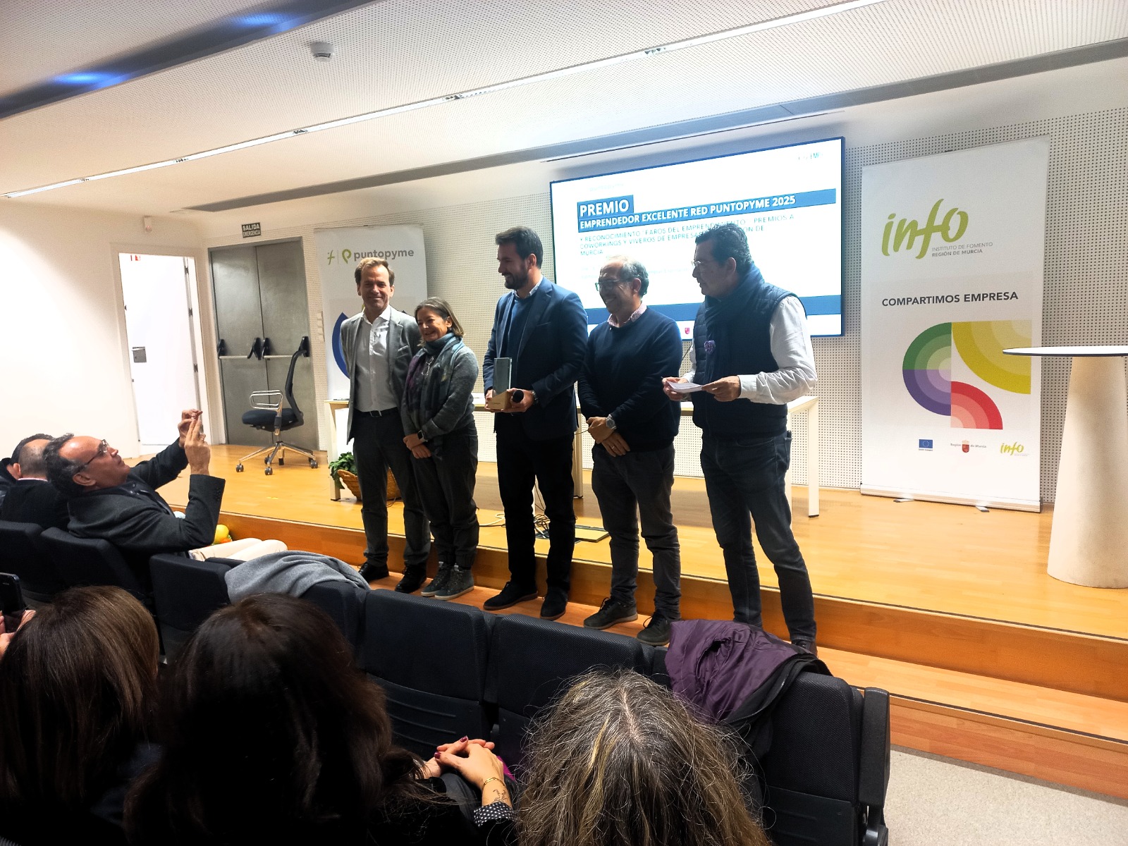 San Javier, reconocido como Faro del Emprendimiento de la Región de Murcia